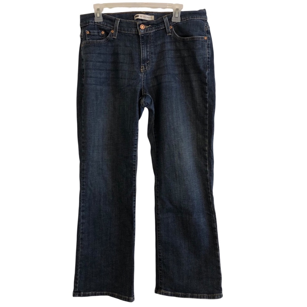 Levi's Blue Boot Cut Jeans Classic Denim Style